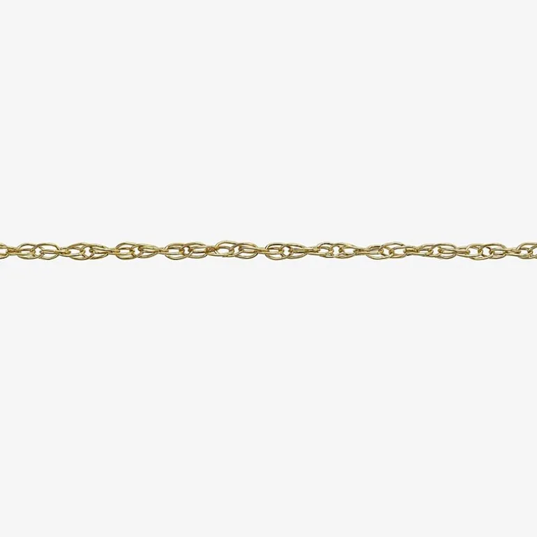 10K Gold Birthstone Babies Chain Necklace