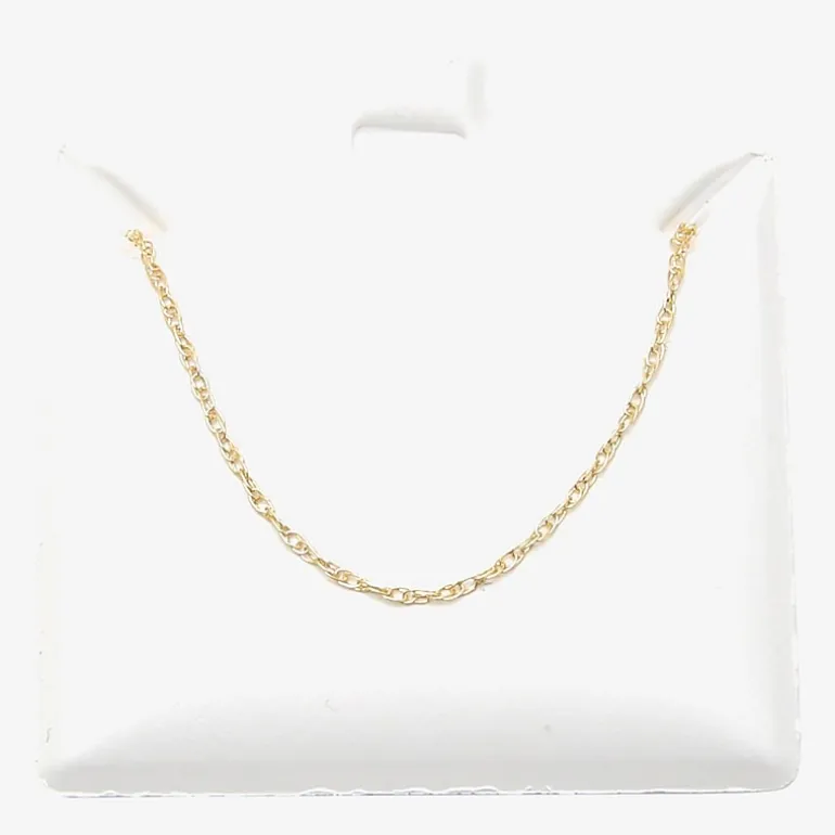 10K Gold Birthstone Babies Chain Necklace
