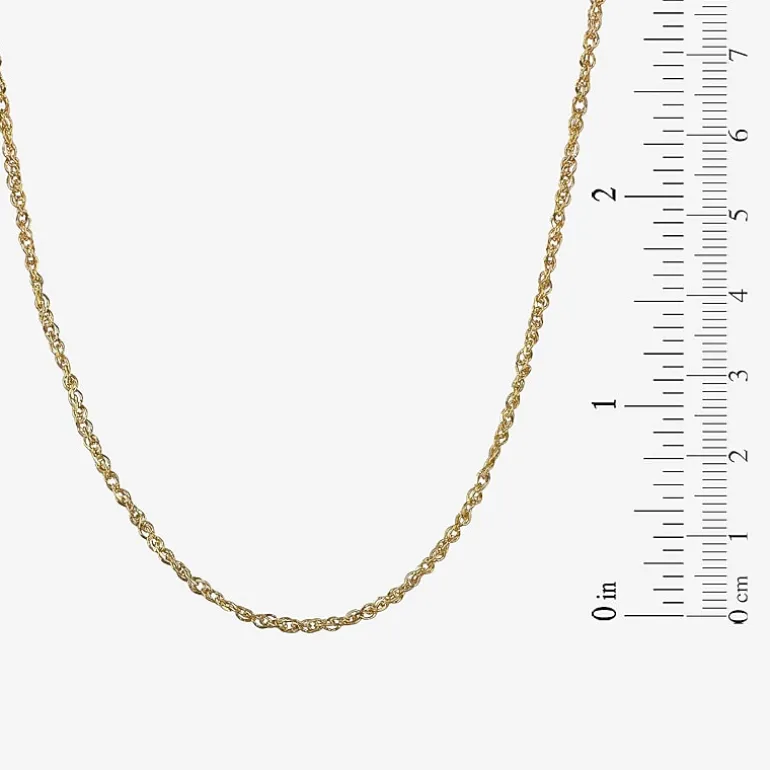 10K Gold Birthstone Babies Chain Necklace