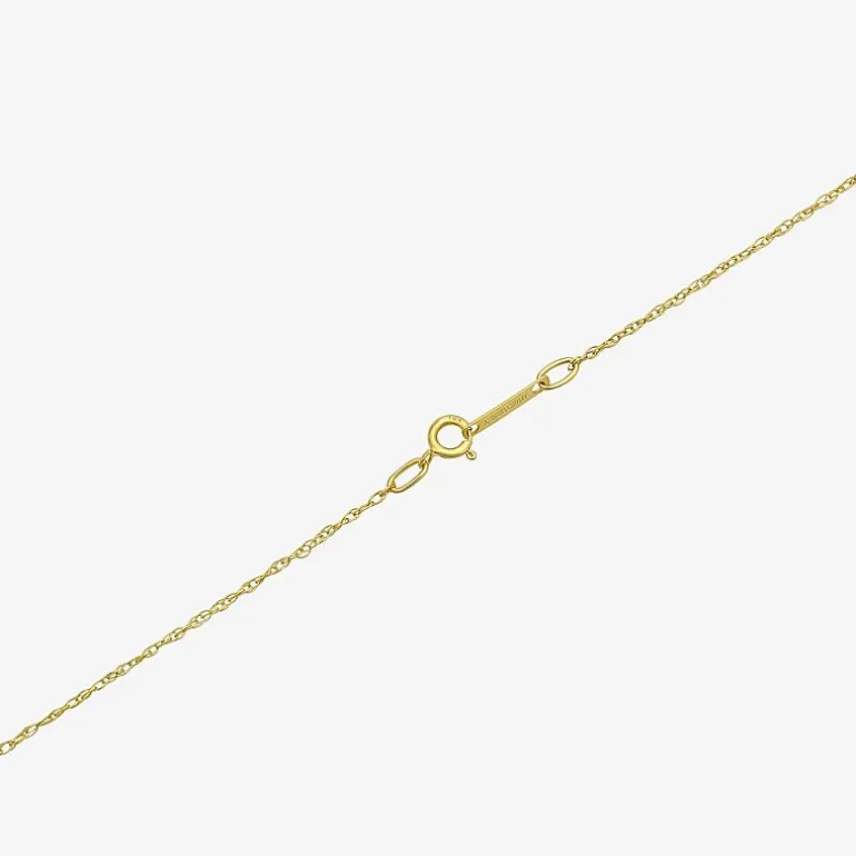 10K Gold Birthstone Babies Chain Necklace