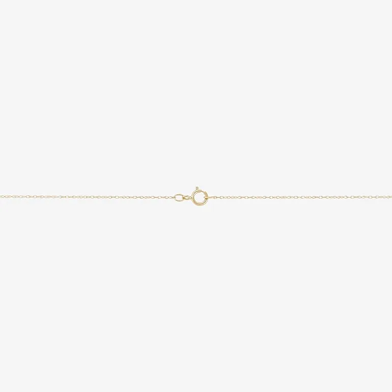 14K Gold Crucifix Pendant
