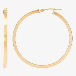 14K Gold Hoop Earrings