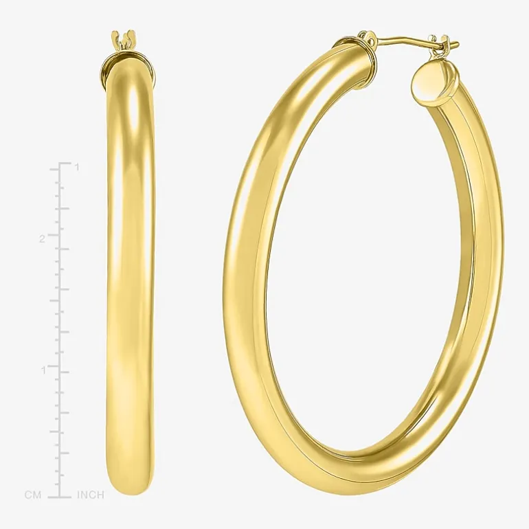 14K Gold Hoop Earrings