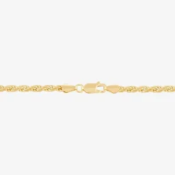 18K Gold Over Silver Crucifix Pendant Necklace