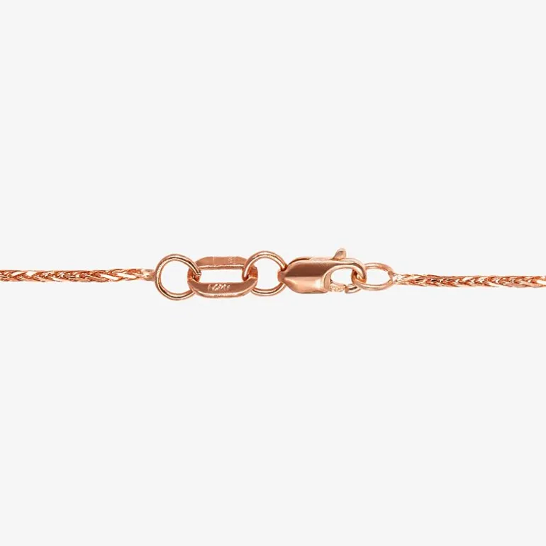 14K Gold Wheat Chain Necklace