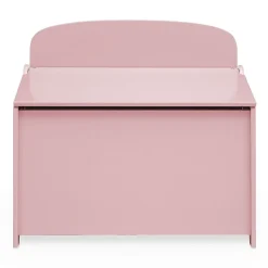 Kids Wooden Toy Box Pink