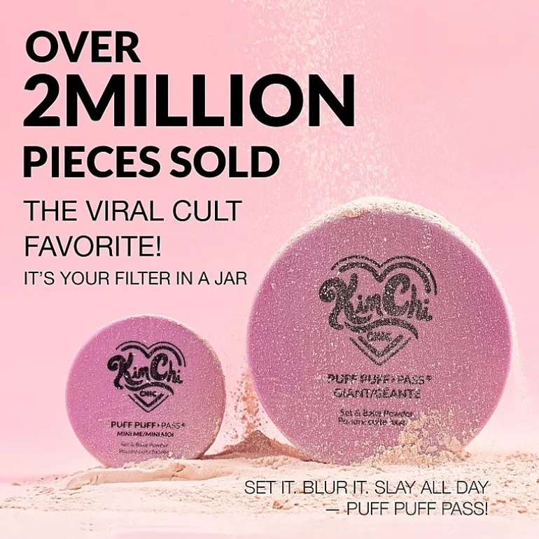 KimChi Chic Beauty Puff Puff Pass Set & Bake Powder