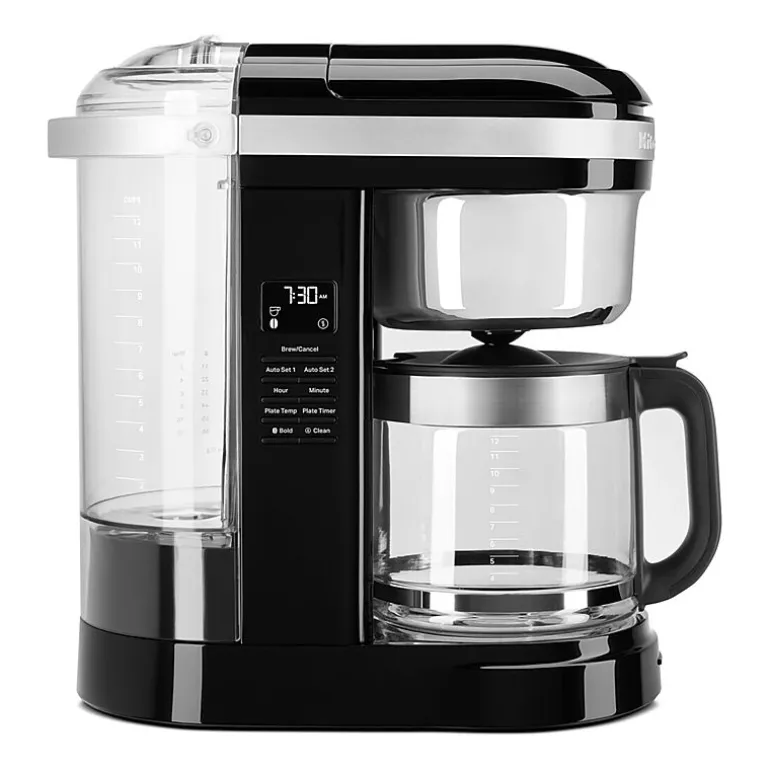 KitchenAid 12-Cup Drip Coffee Maker with Spiral Showerhead and Programmable Warming Plate