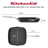 KitchenAid Hard Anodized 11.25" Non-Stick Grill Pan
