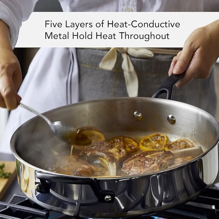 KitchenAid 5-Ply Clad Stainless Steel 10-pc. Cookware Set