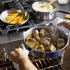 KitchenAid 5-Ply Clad Stainless Steel 10-pc. Cookware Set
