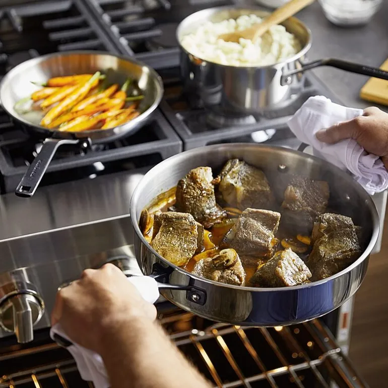 KitchenAid 5-Ply Clad Stainless Steel 10-pc. Cookware Set