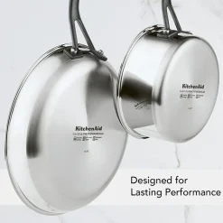 KitchenAid 5-Ply Clad Stainless Steel 10-pc. Cookware Set