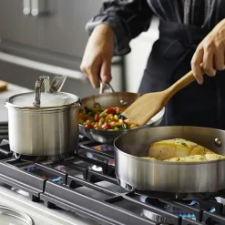 KitchenAid 3-Ply Stainless Steel 11-pc. Cookware Set