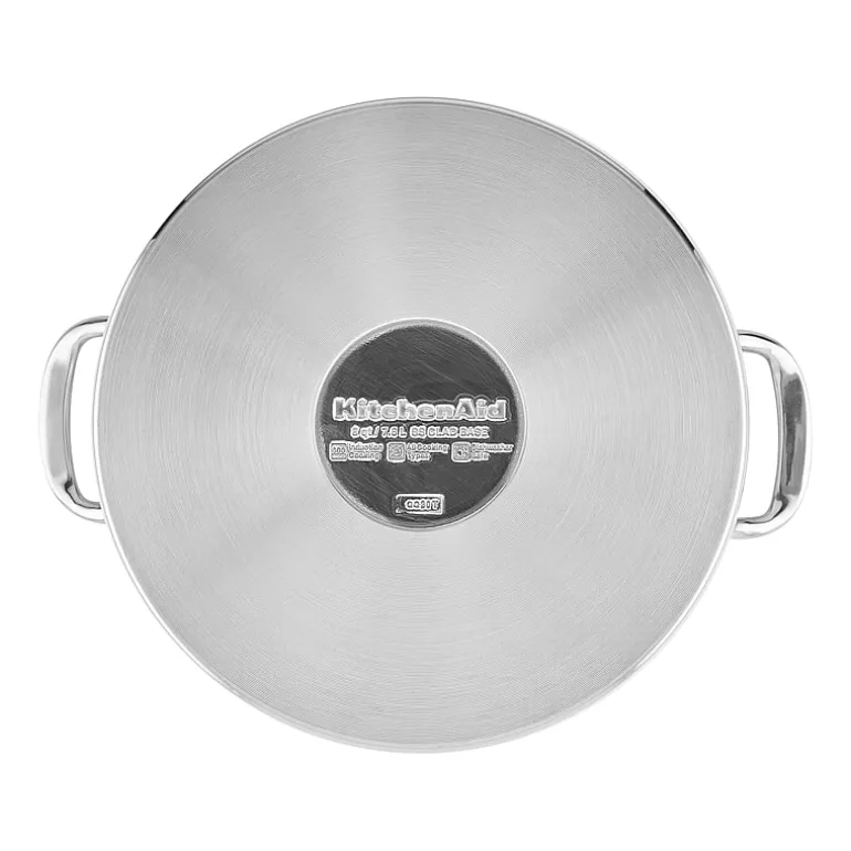 KitchenAid 3-Ply Stainless Steel 8-qt. Stockpot