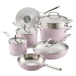 KitchenAid Stainless Steel 3-Ply 11-pc. Cookware Set