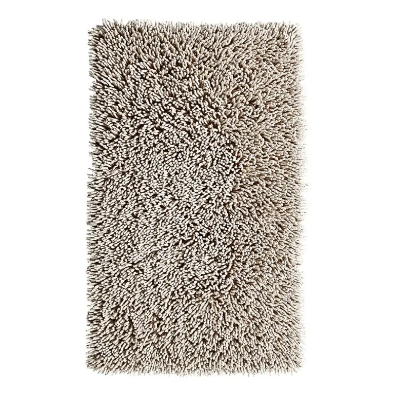 Knightsbridge Chenille Shaggy Bath Rug