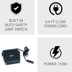 Koolatron 12V Car Heater and Defroster