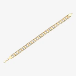 14K Two-Tone Gold Stampato Bracelet