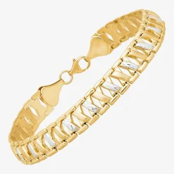 14K Two-Tone Gold Stampato Bracelet