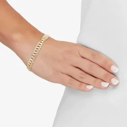 14K Two-Tone Gold Stampato Bracelet