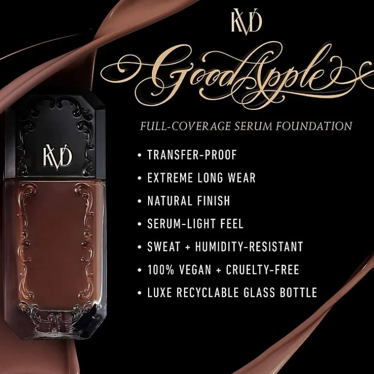Kvd Beauty Good Apple Full Coverage Transfer-Proof Serum Foundation