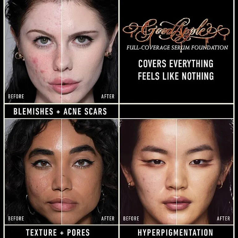 Kvd Beauty Good Apple Full Coverage Transfer-Proof Serum Foundation