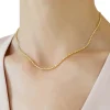 14K Yellow Gold Diamond-Cut Popcorn Chain Necklace