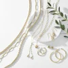 10K Yellow Gold 39mm Hoop Earrings