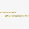 10K Yellow Gold 2.9mm 20-22" Semi-Solid Figaro Chain