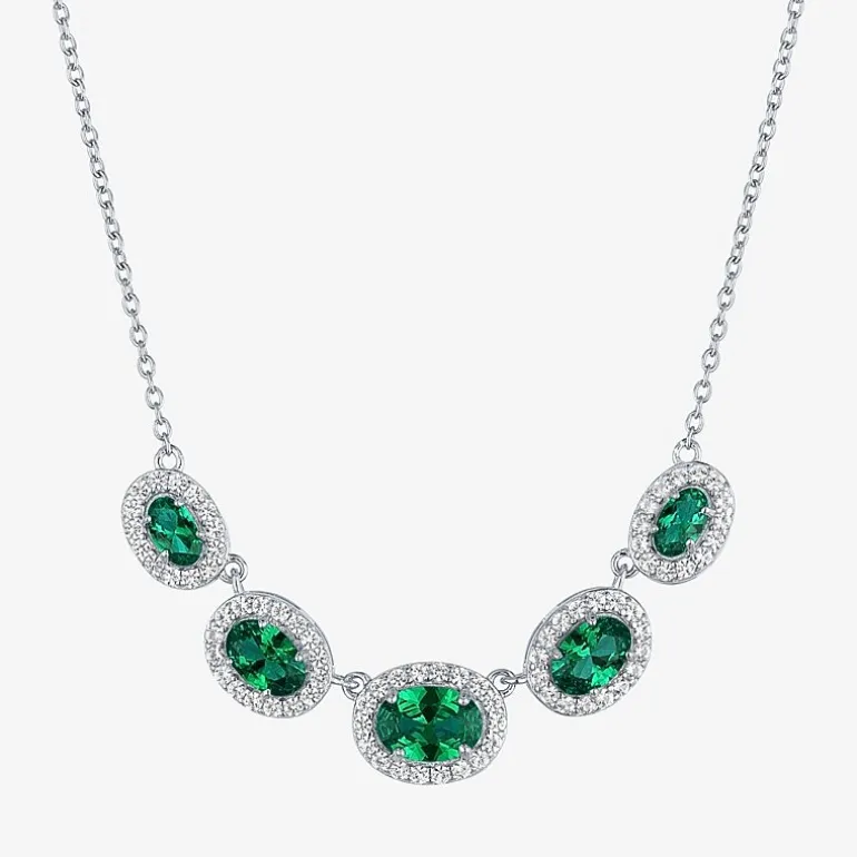 Lab-created Gemstone Sterling Silver 2-pc. Jewelry Set
