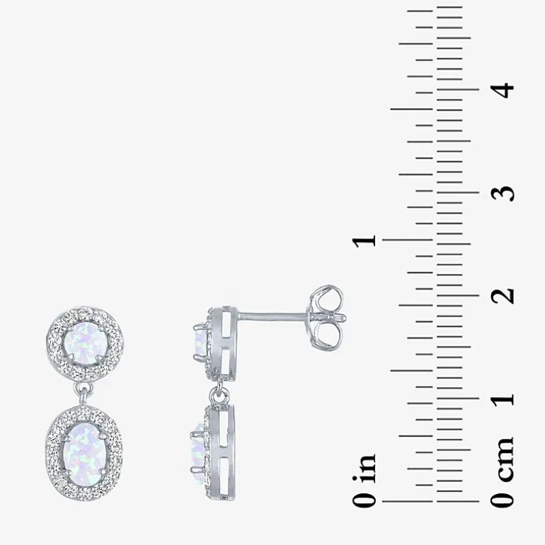 Lab-created Gemstone Sterling Silver 2-pc. Jewelry Set
