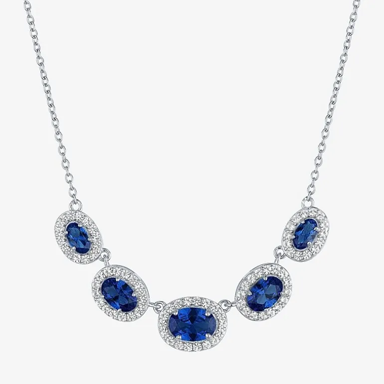 Lab-created Gemstone Sterling Silver 2-pc. Jewelry Set