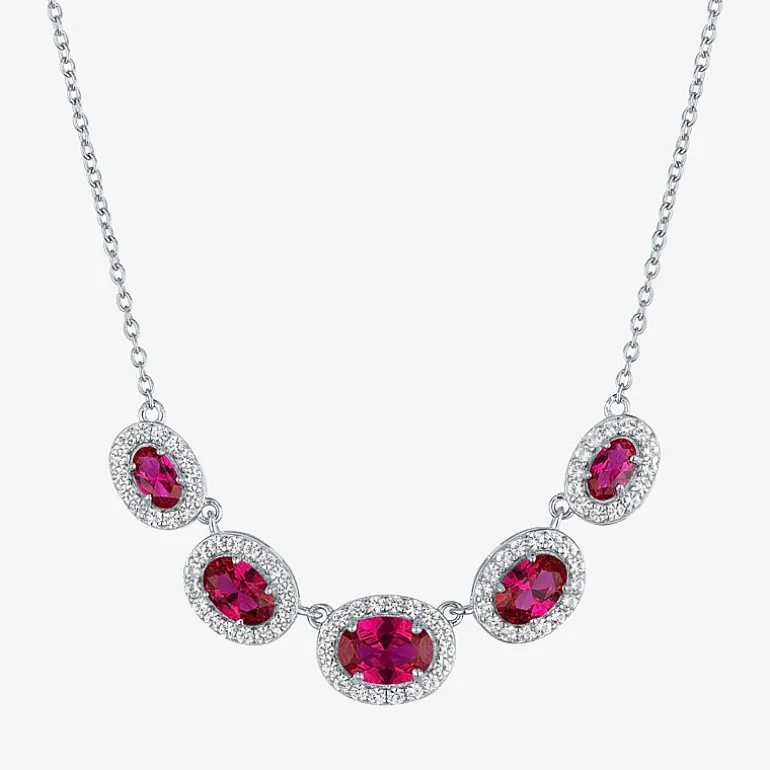 Lab-created Gemstone Sterling Silver 2-pc. Jewelry Set