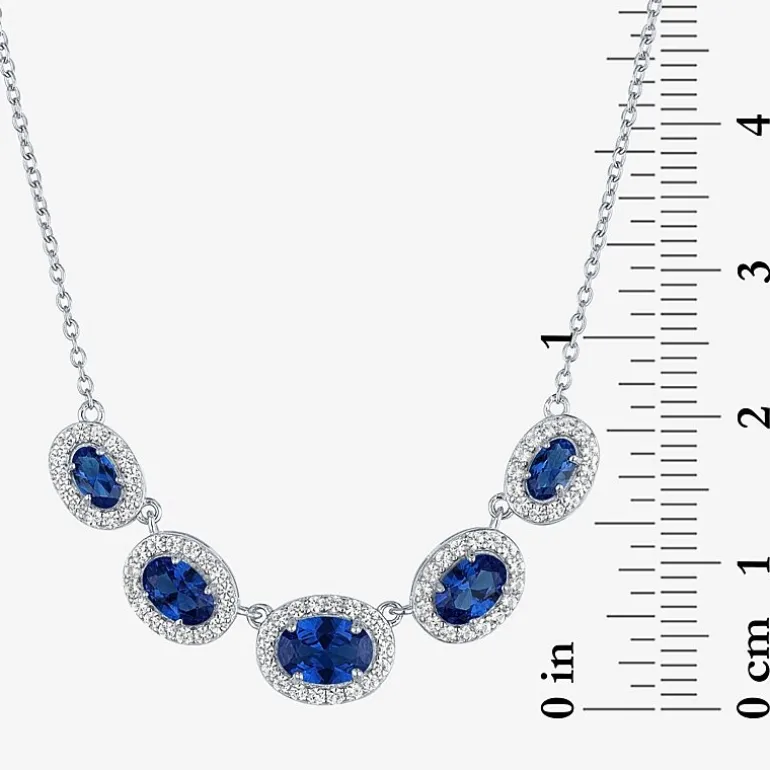 Lab-created Gemstone Sterling Silver 2-pc. Jewelry Set