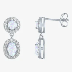 Lab-created Gemstone Sterling Silver 2-pc. Jewelry Set