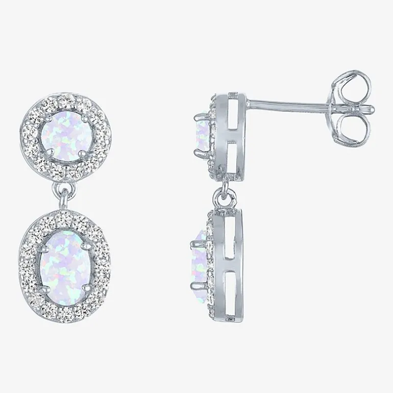 Lab-created Gemstone Sterling Silver 2-pc. Jewelry Set