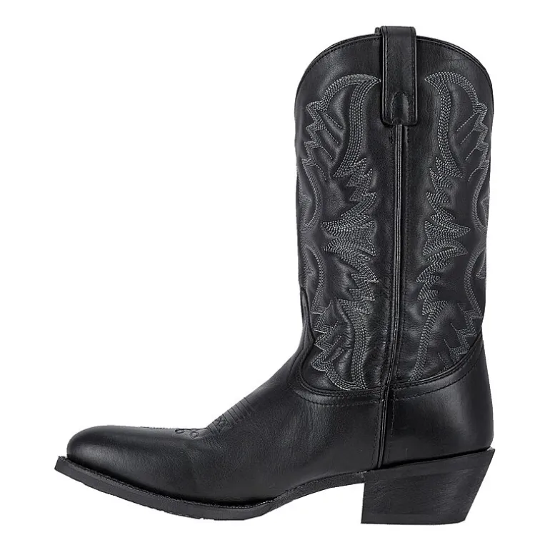 Laredo Mens Birchwood Block Heel Cowboy Boots