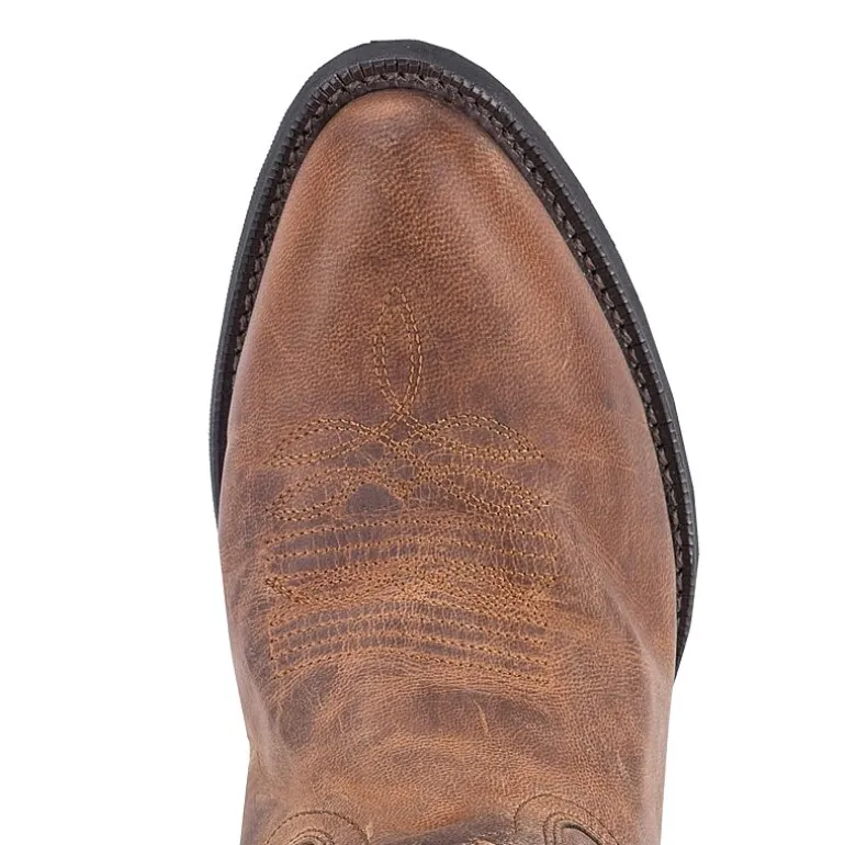 Laredo Mens Birchwood Block Heel Cowboy Boots