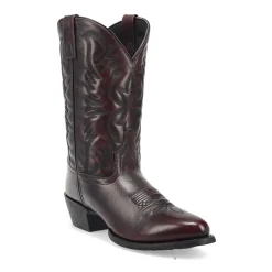 Laredo Mens Birchwood Flat Heel Cowboy Boots
