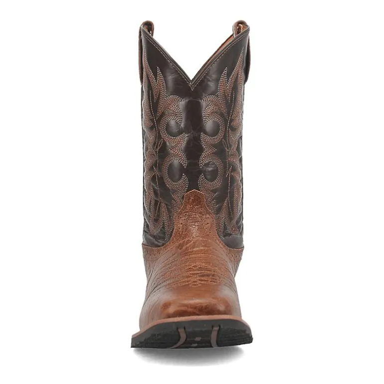 Laredo Mens Broken Bow Flat Heel Cowboy Boots