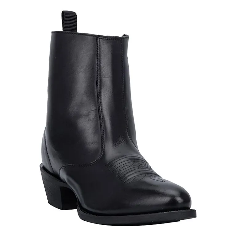 Laredo Mens Fletcher Block Heel Cowboy Boots