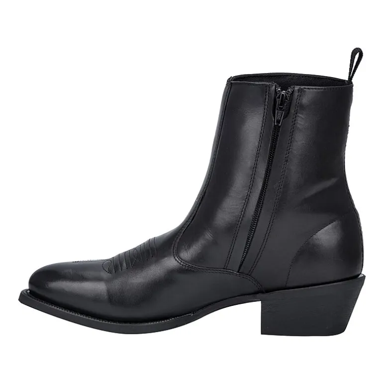 Laredo Mens Fletcher Block Heel Cowboy Boots