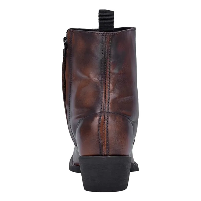 Laredo Mens Fletcher Block Heel Cowboy Boots