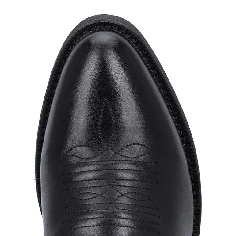 Laredo Mens Fletcher Block Heel Cowboy Boots