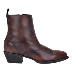 Laredo Mens Fletcher Block Heel Cowboy Boots