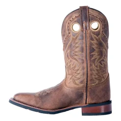 Laredo Mens Kane Block Heel Cowboy Boots