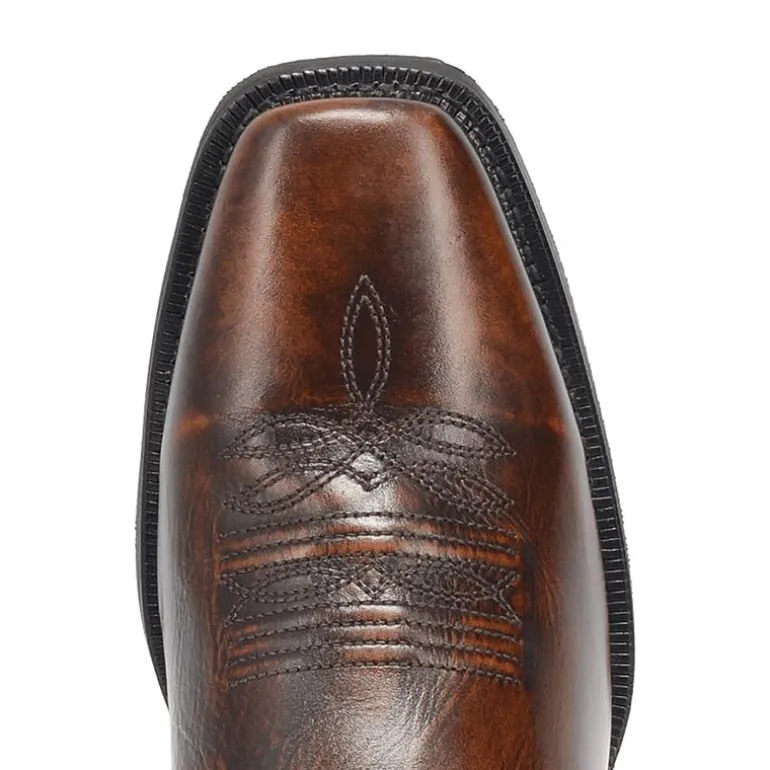 Laredo Mens Lawton Flat Heel Cowboy Boots