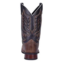 Laredo Mens Montana Block Heel Cowboy Boots