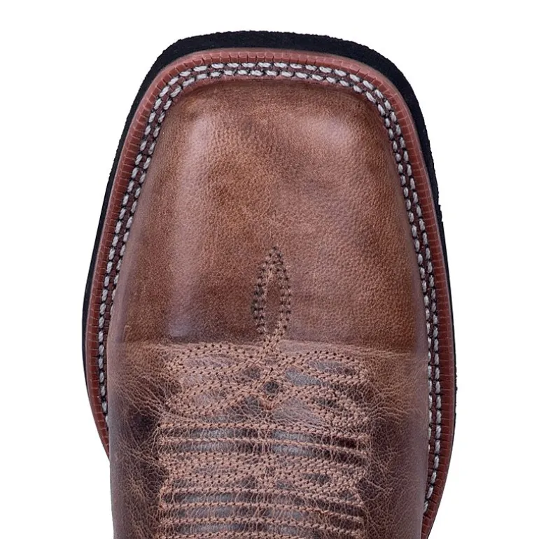 Laredo Mens Montana Block Heel Cowboy Boots
